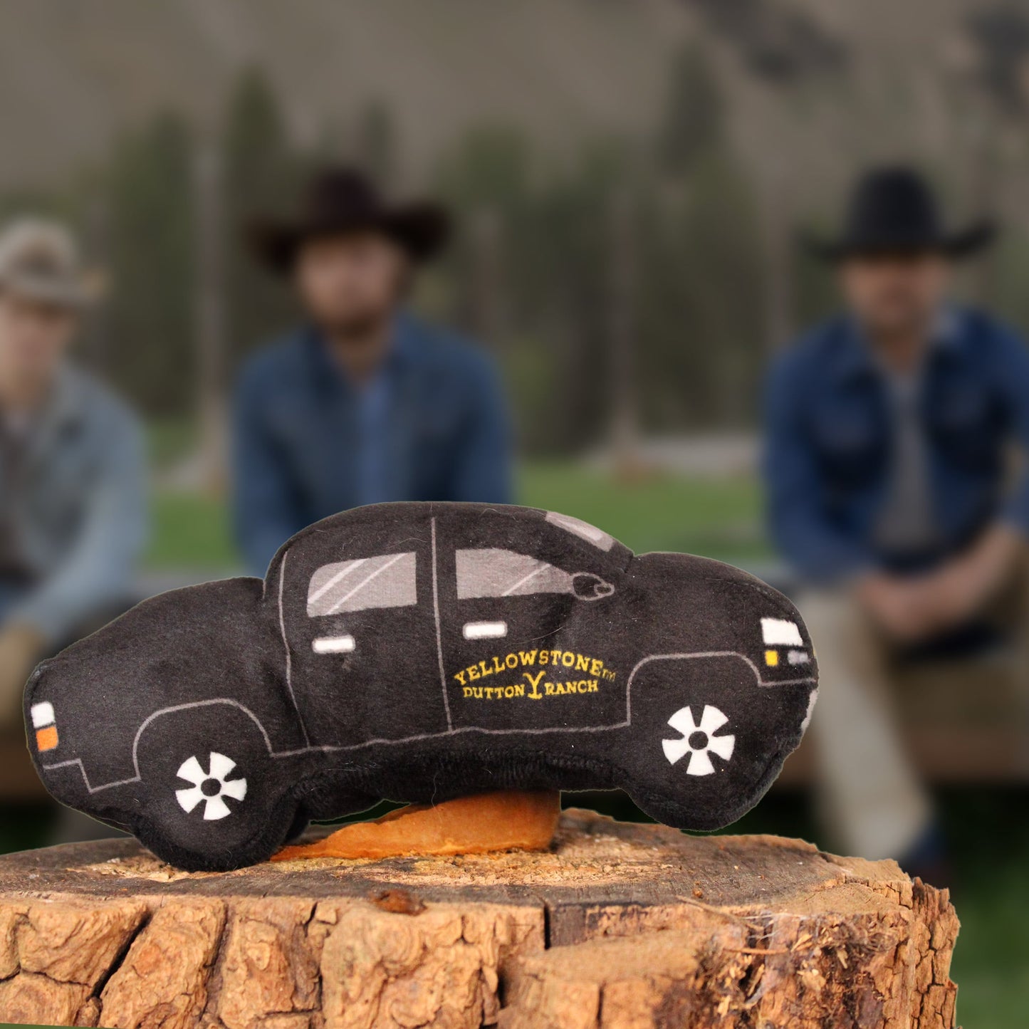 Yellowstone Plush Yellowstone Truck with Squeaker